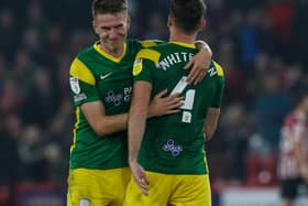 Emil Riis smiles having scored the goal to give PNE a point on the road.