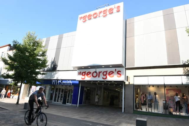 The shopping centre was forced to evacuate customers over fears of an explosive