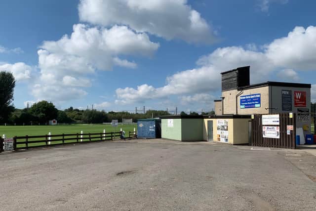 The sports club building at Vernon Carus would initially be refurbished - and potentially replaced with a new pavilion in years to come