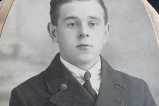 Arthur Harper, a member of Adlington & Heath Charnock St John Ambulance who went on to serve in the Royal Navy Auxiliary Sick Berth Reserve in two world wars. picture courtesy of Stuart Clewlow