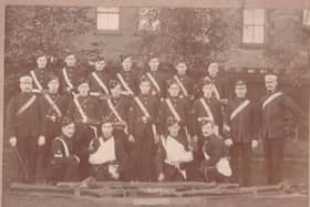 The team from the Adlington & Heath Charnock St John Ambulance before World War One. Picture courtesy of Stuart Clewlow