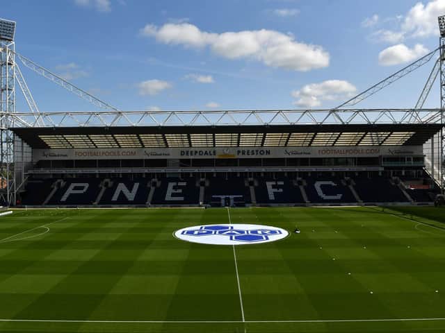 Preston North End's Deepdale stadium.