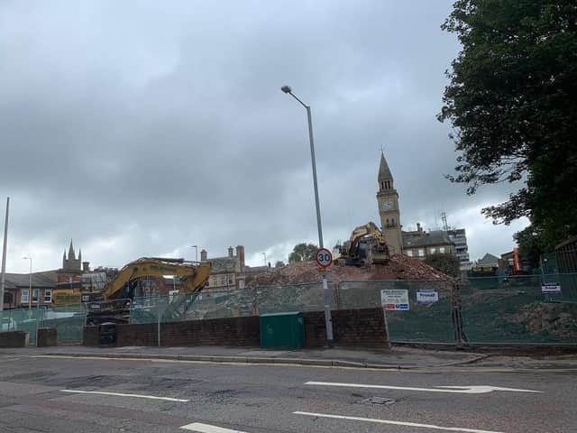 The site of the old Buzz bingo hall in Chorley