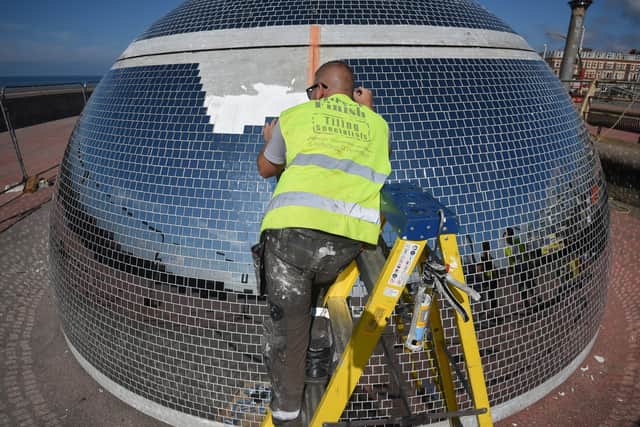 The Mirror Ball project cost a total of £80,000 to complete.