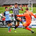 Match action from Chorley's game against Southport (photo:Stefan Willoughby)