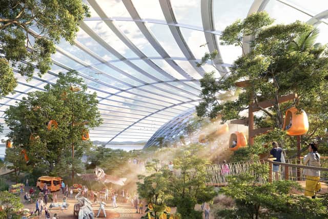 How the Eden Project North could look.