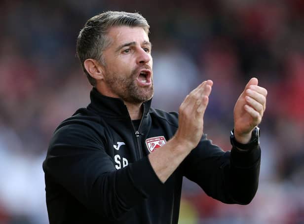 Stephen Robinson has sent a blunt message to his Morecambe players