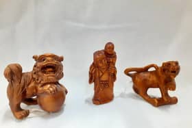 Netsuke are beautiful, highly detailed Japanese miniature sculptures