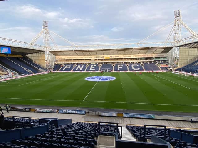 Preston North End's Deepdale home.