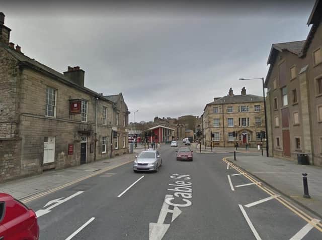 At around 1.40am this morning (Wednesday, September 22), a member of the public reported three men snapping a lock at a restaurant under renovation on Cable Street, Lancaster. The trio were seen loading up a nearby van with tools. Pic: Google
