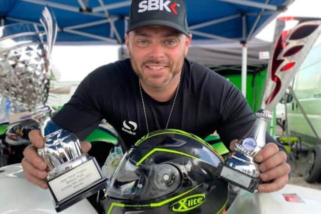 Andy Herd has enjoyed a remarkable year racing on his motorbike