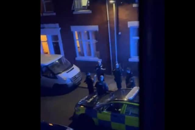 Police and an ambulance were called to Waterloo Terrace, off Waterloo Road in Ashton, after a man was assaulted at around 11pm on Tuesday, September 21