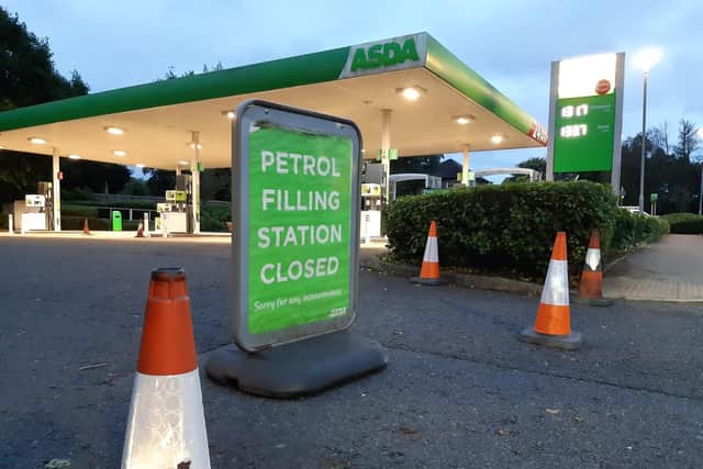The rush was triggered by news that a small number of BP and Tesco petrol stations had been forced due to a shortage of HGV drivers.