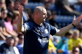 Preston North End head coach Frankie McAvoy