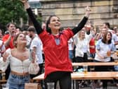 Preston Fanzone set up by BID for the Euro Championships.