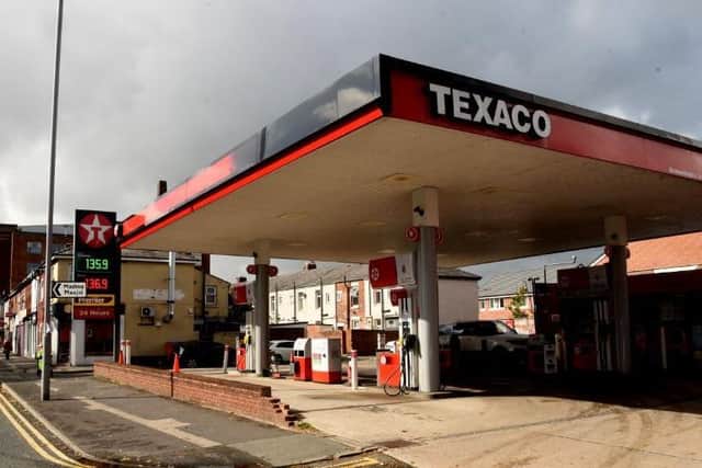 Fuel at the New Hall Lane Texaco garage has completely run out
