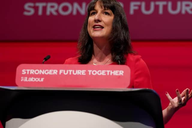 Labour's Shadow Chancellor Rachel Reeves
