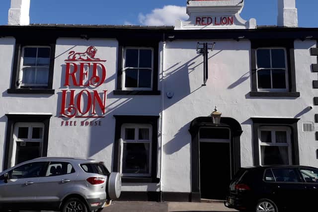 The Red Lion in Wheelton ... a great village pub. Picture courtesy of Adrian Smith