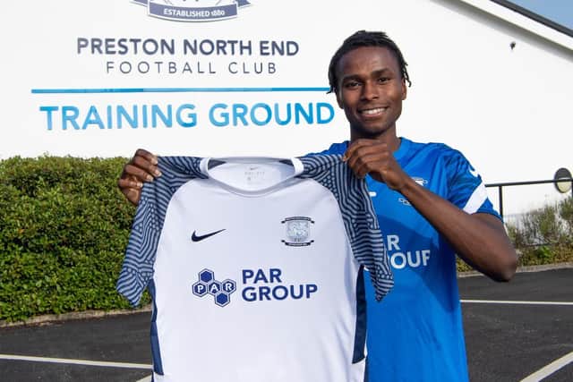 Matthew Olosunde when he signed for Preston North End in June