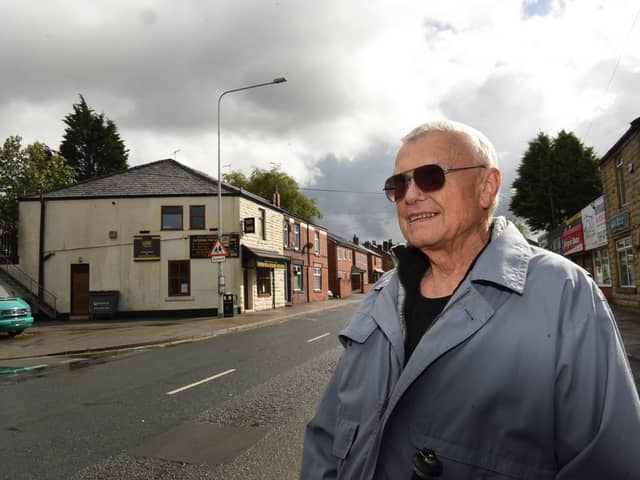 Roger Galley is alerting other local residents to the proposals for a 20 metre high mast to be sited on this street in Adlington.