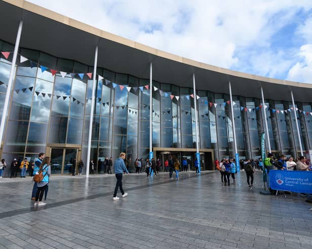 Yesterday was the grand opening of the £60M student centre and square.