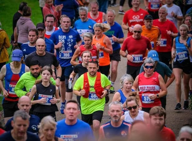 Nearly 500 runners took part in the City of Preston 10k
