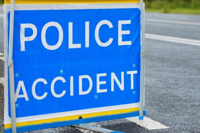 A car crashed and overturned on the eastbound carriageway between junctions 10 (Burnley, Padiham) and 12 (Nelson, Brierfield) at around 2am