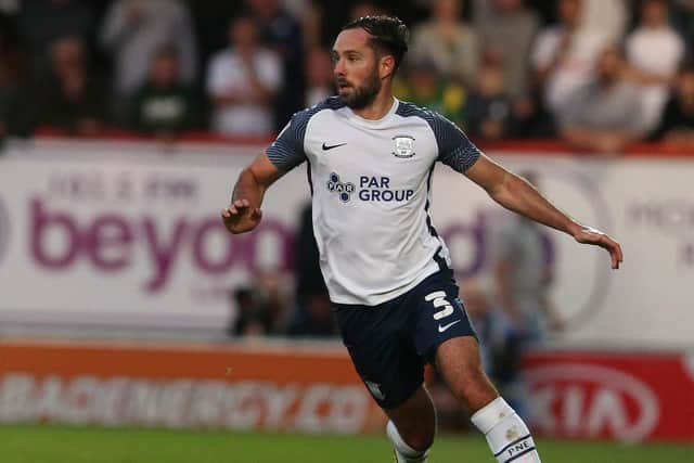 Greg Cunningham comes into the Preston North End side against Stoke City