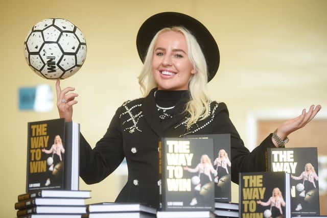 The Way To Win is Liv's first book and it hopes to inspire the next generation.