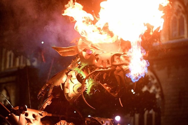 The Torchlight Parade to thank the city's pandemic heroes