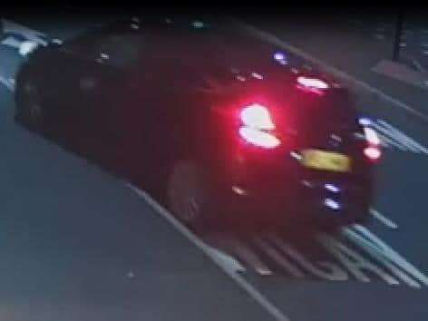 Police want to trace this vehicle