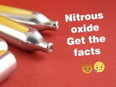 The new campaign is a digital drive to warn youngsters of the dangers of nitrous oxide.