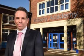 Albany Academy's headteacher, Peter Mayland, welcomes the plans for 2022 but believes measures should still be in place the following year.