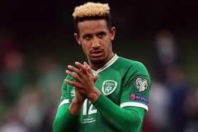 Republic of Ireland frontman Callum Robinson