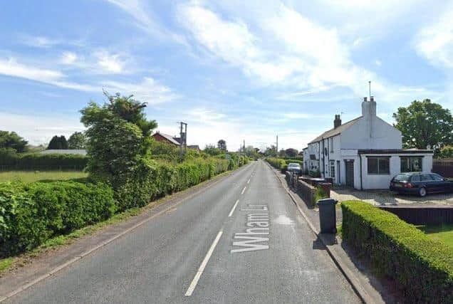 The scene of the accident in Whitestake. Image from Google.
