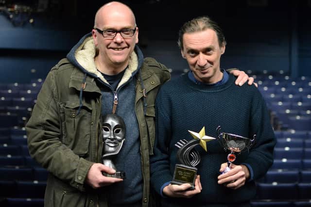 Mark Jones and Dave Reid have won awards for previous collaborations at Chorley Theatre