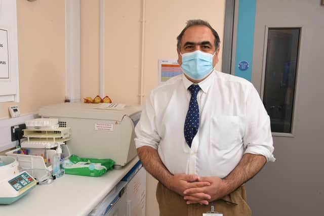 Dr. Dennis Hadjiyiannakis at the Royal Preston Hospital