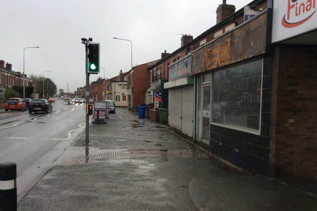 Permission has been granted to turn a former butchers on Eaves Lane into a takeaway and restaurant (image via Chorley Council)