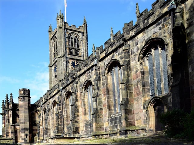 Reflecting on its past, Lancaster Priory will be a focal point of the Facing the Past project. Picture by Darren Andrews.
