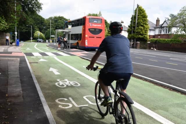 The cycle superhighway will stretch from Penwortham town centre to Broadgate in Preston.