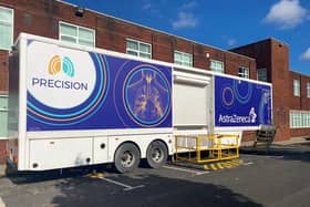 The PRECISION Asthma Mobile Clinic is provided by AstraZeneca in partnership with the NHS, to offer a much-needed dedicated resource to ensure people with asthma get the care they need.