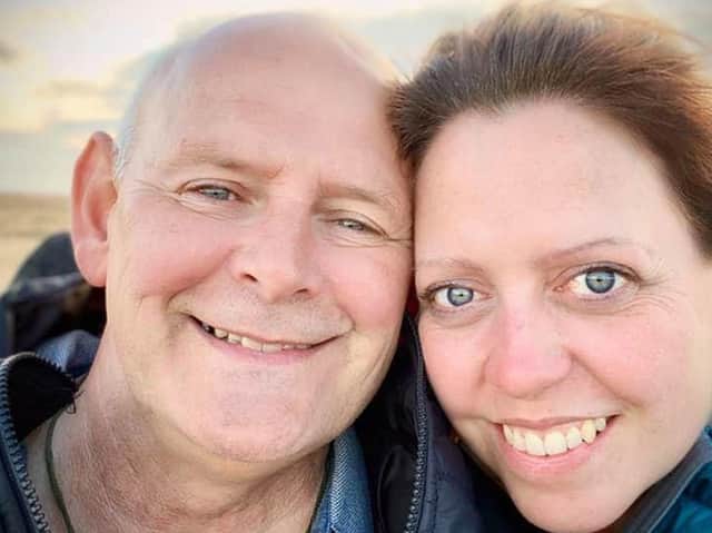 Former soldier John and partner Claire are raising vital funds for Help for Heroes