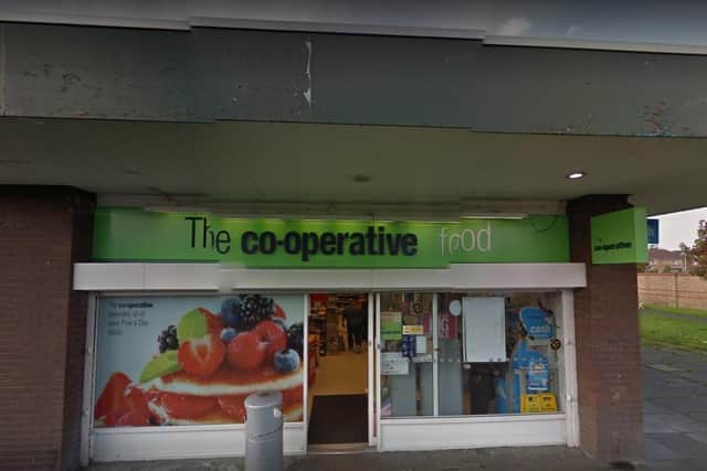 Police were called to the Co-Op in Granton Walk, Ingol after the shop was targeted by thieves trying to steal meat at around 5pm on Sunday (October 10). Pic: Google