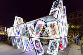New exhibit for Lightpool Festival 2021 House of Cards