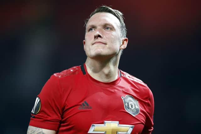 United centre-back Phil Jones