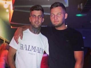 Kyle (left) with his brother, JayJay (right) (Credit: Lancashire Police)
