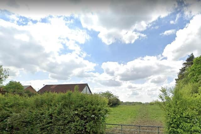 Land off Preston Road, Grimsargh where the older person's village will be built.