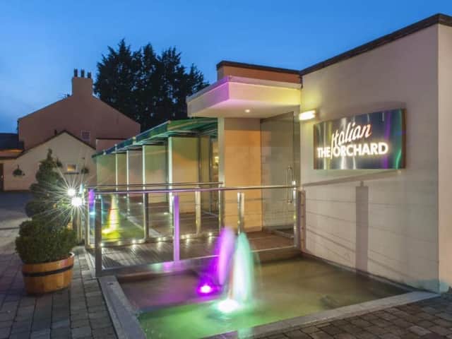 The Italian Orchard is one of Lancashire's best-known restaurants.