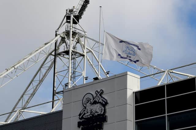 Flags at Deepdale were flown at half mast on Tuesday following the death of PNE owner Trevor Hemmings