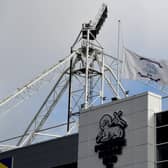 The flag at Deepdale flying at half mast as a mark of respect for owner Trevor Hemmings (photo: Neil Cross/JPIMedia)